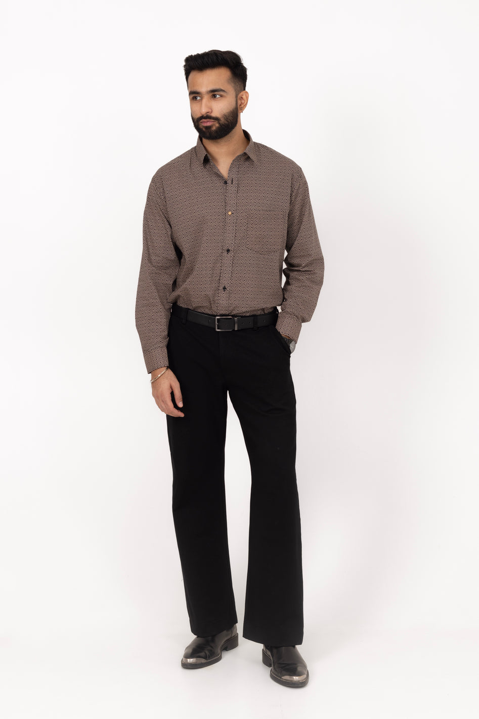Hermosa Printed Shirt in Cotton