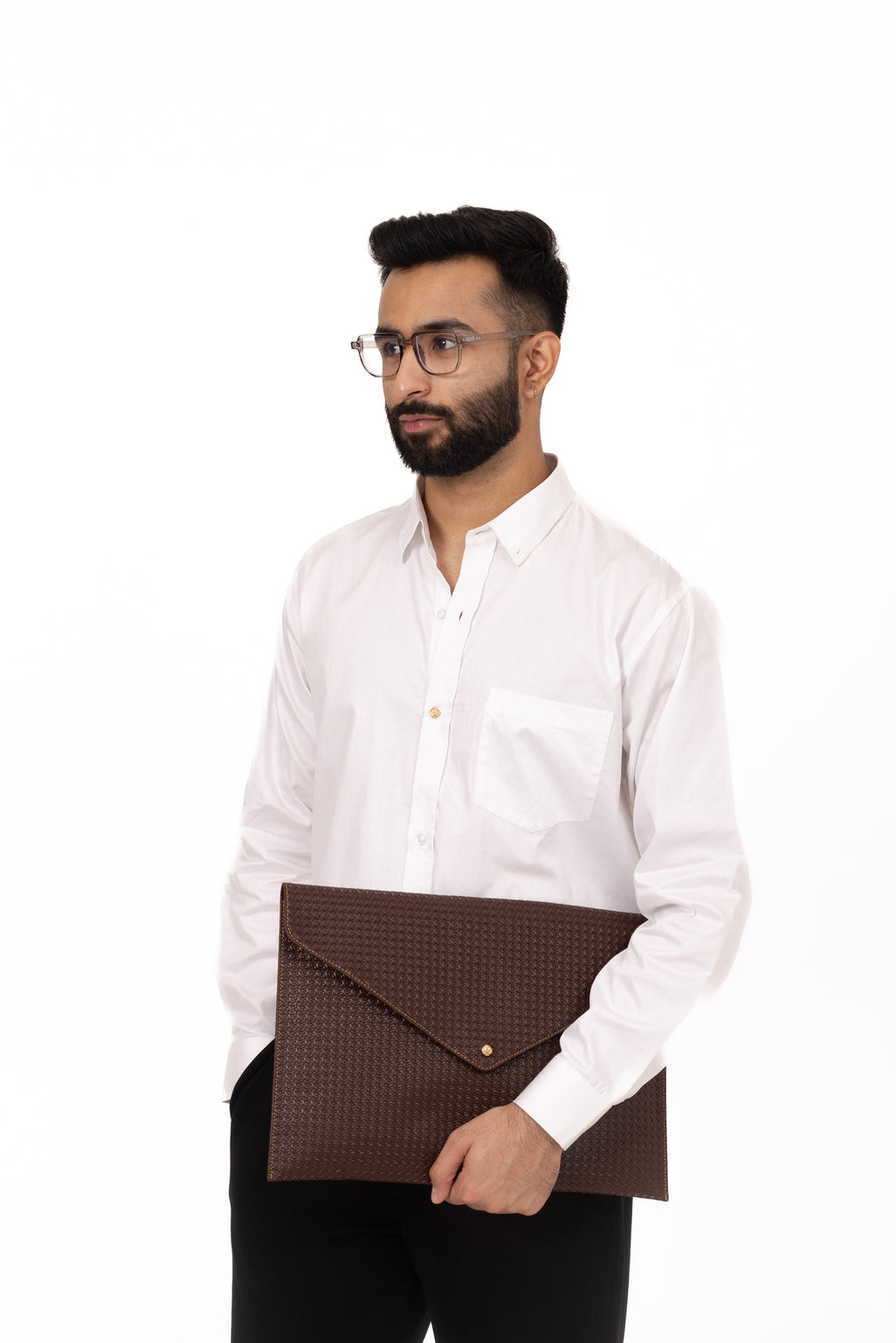 White Shirt in Giza Cotton