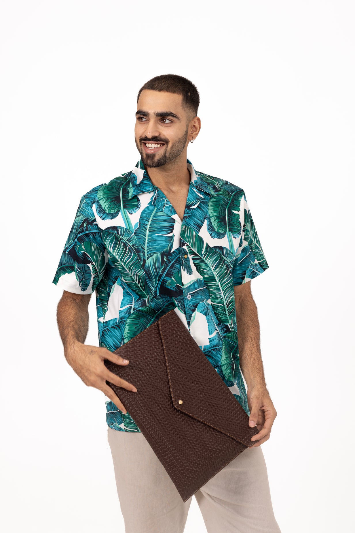 Palm Springs Printed Shirt in Cotton