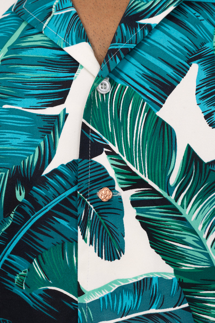 Palm Springs Printed Shirt in Cotton