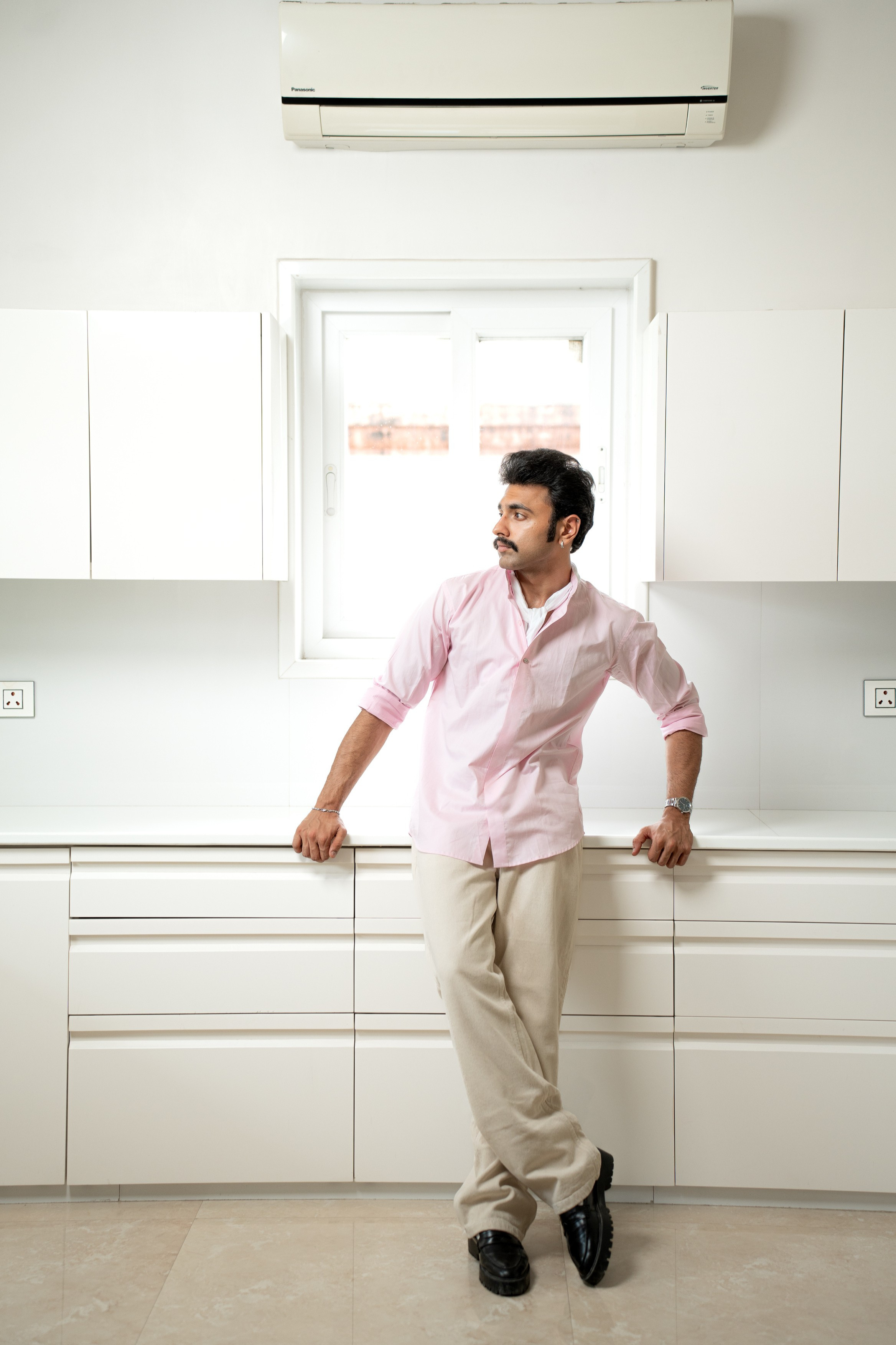 “Stardom” Pink Cotton Shirt