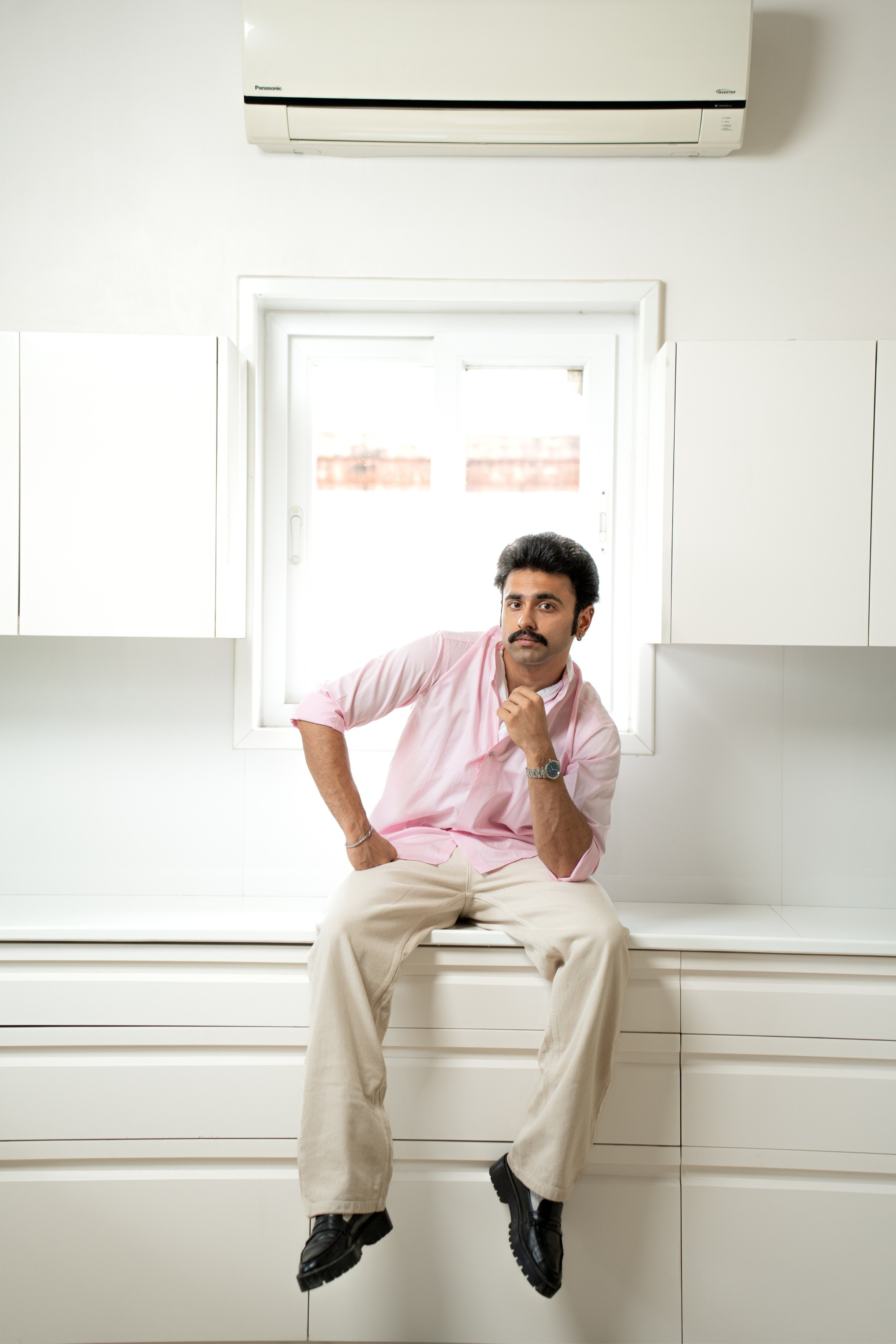 “Stardom” Pink Cotton Shirt