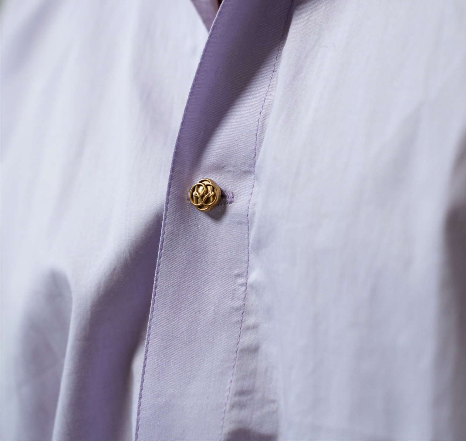 “The Icon” Lilac in Giza Cotton Shirt