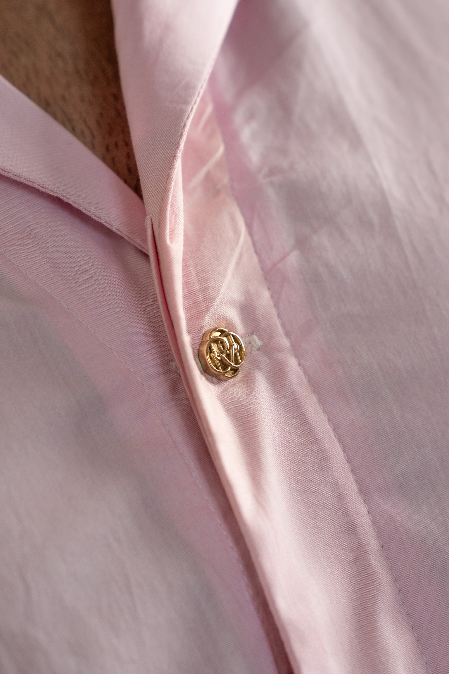 “The Icon” Pink in Giza Cotton Shirt