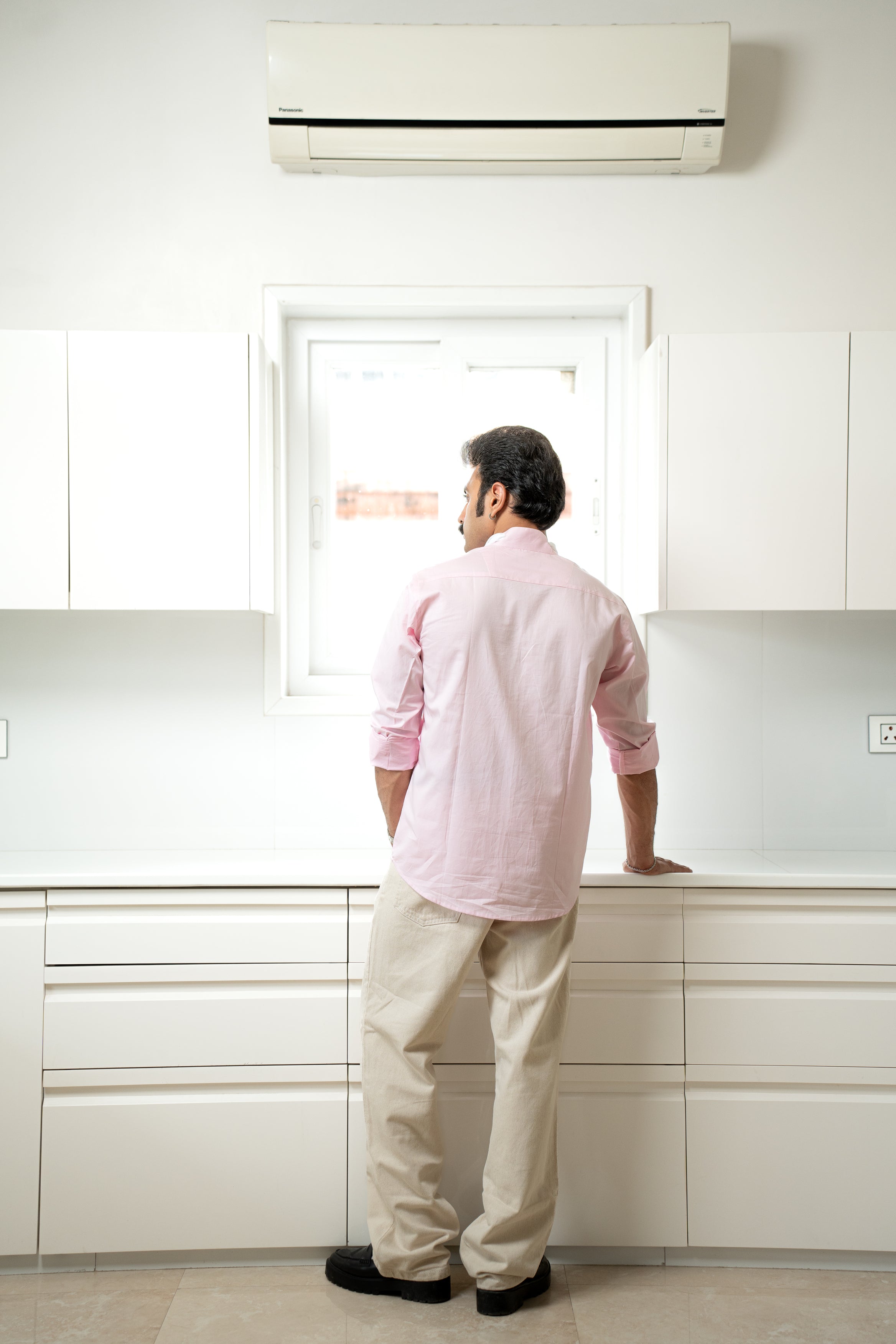 “Stardom” Pink Cotton Shirt