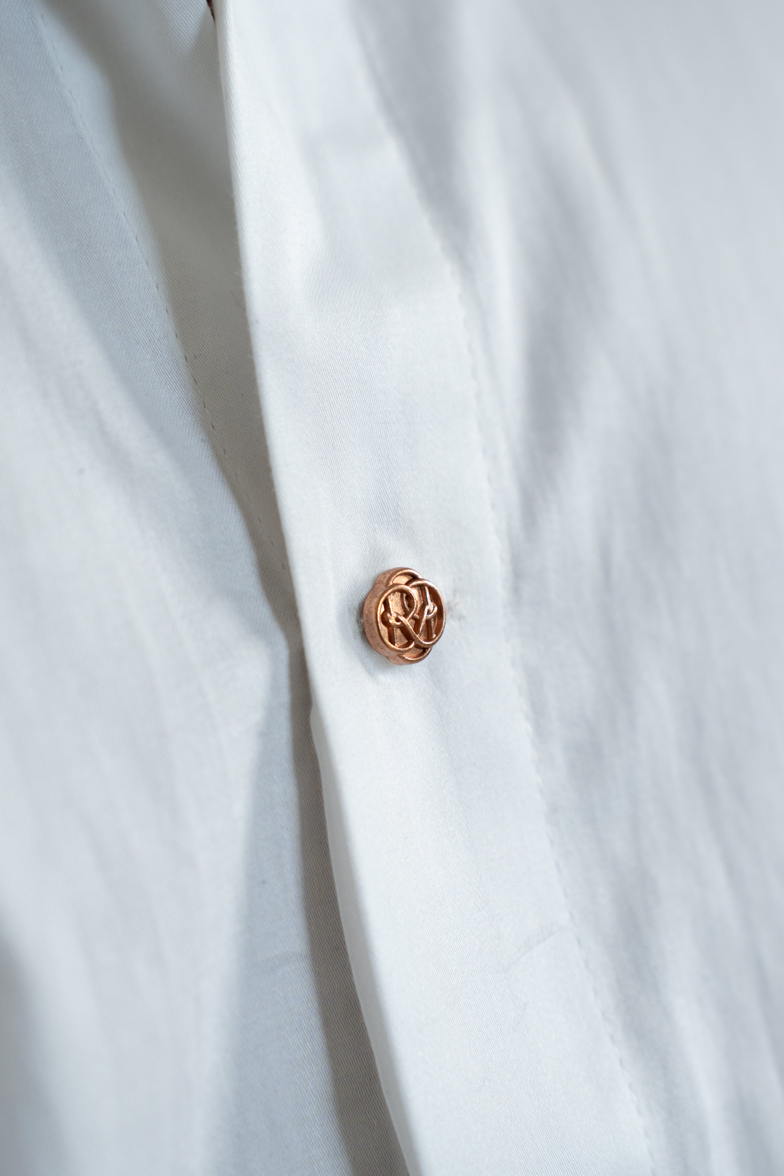 “The Icon” White in Giza Cotton Shirt