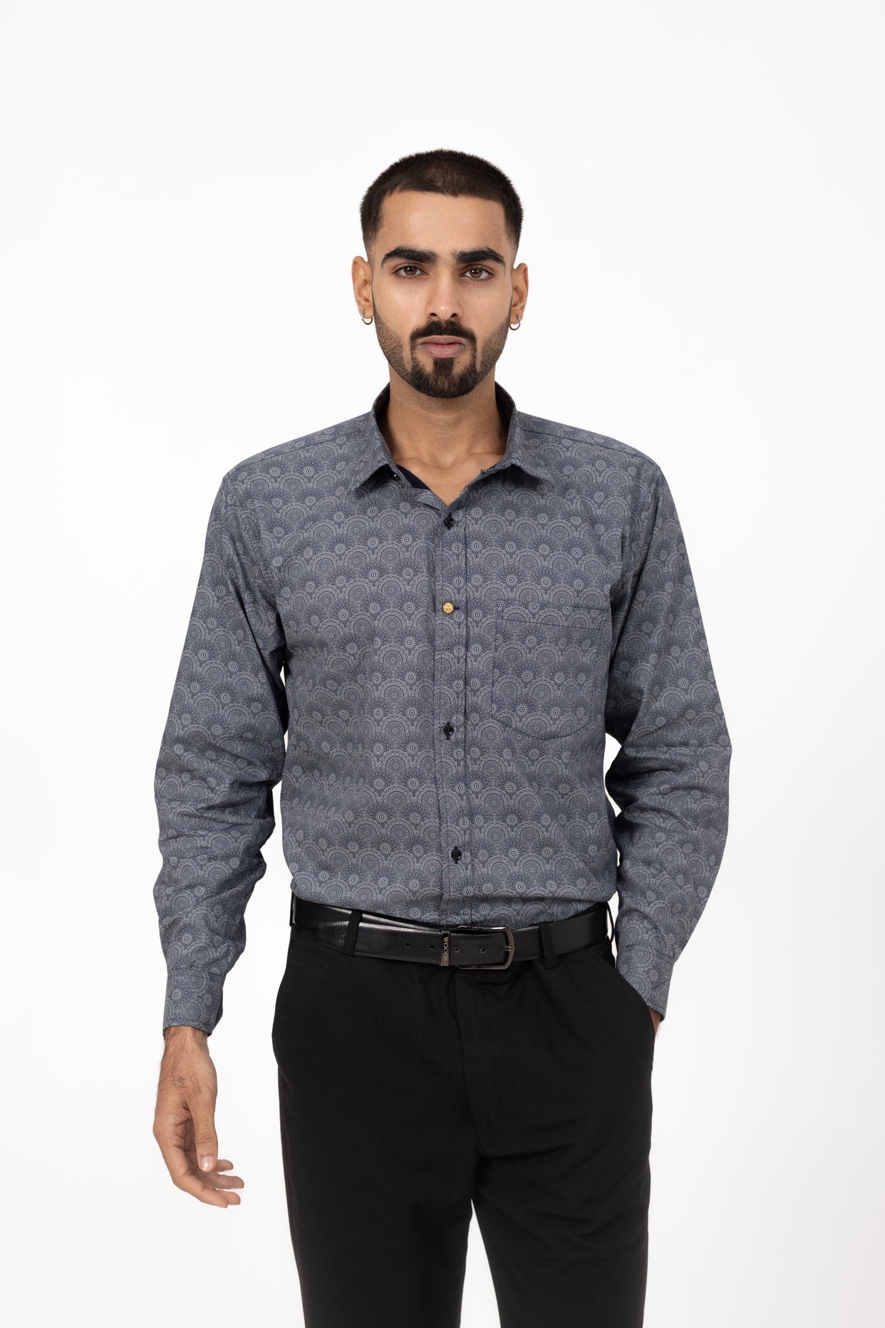 Chakra Printed Shirt in Cotton