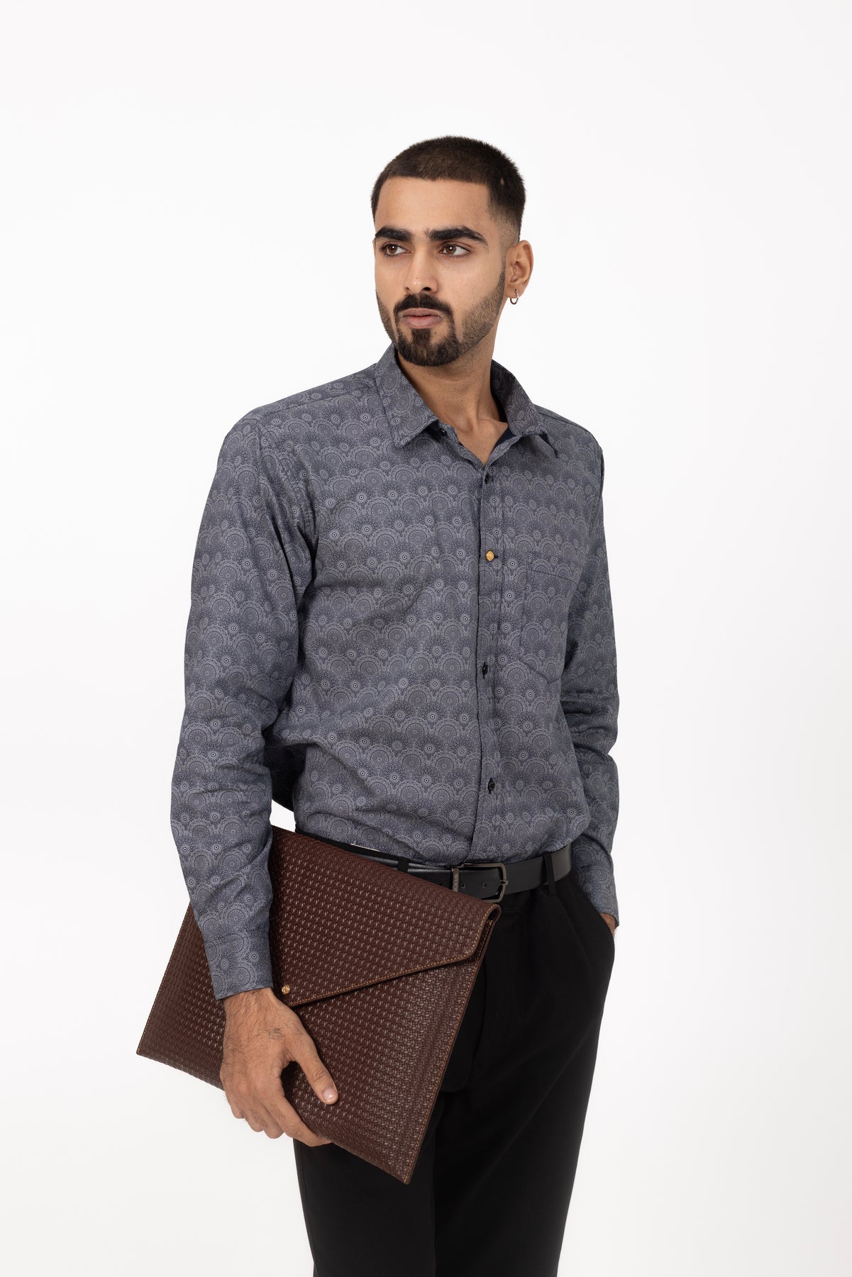 Chakra Printed Shirt in Cotton