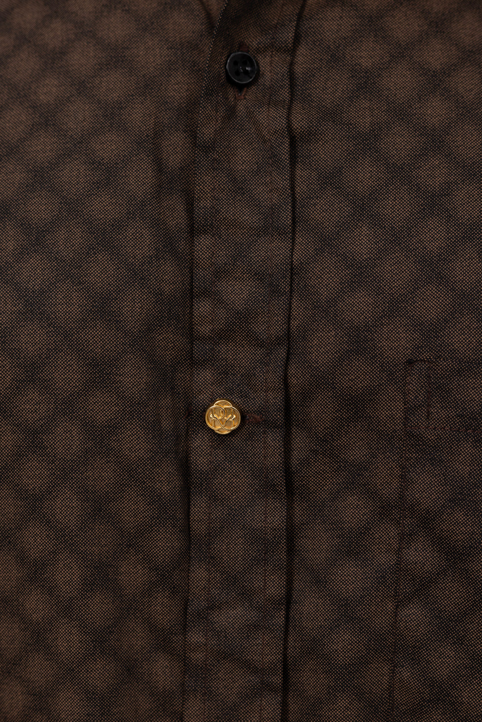 Chocolate Printed Shirt in Cotton