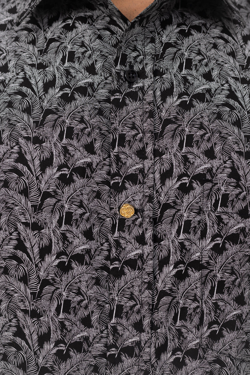 Dark Fall Printed Shirt in Cotton