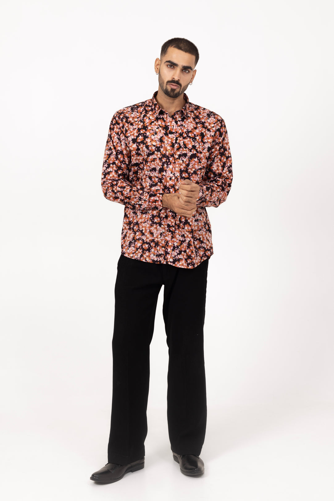 Sakura Printed Shirt in Cotton