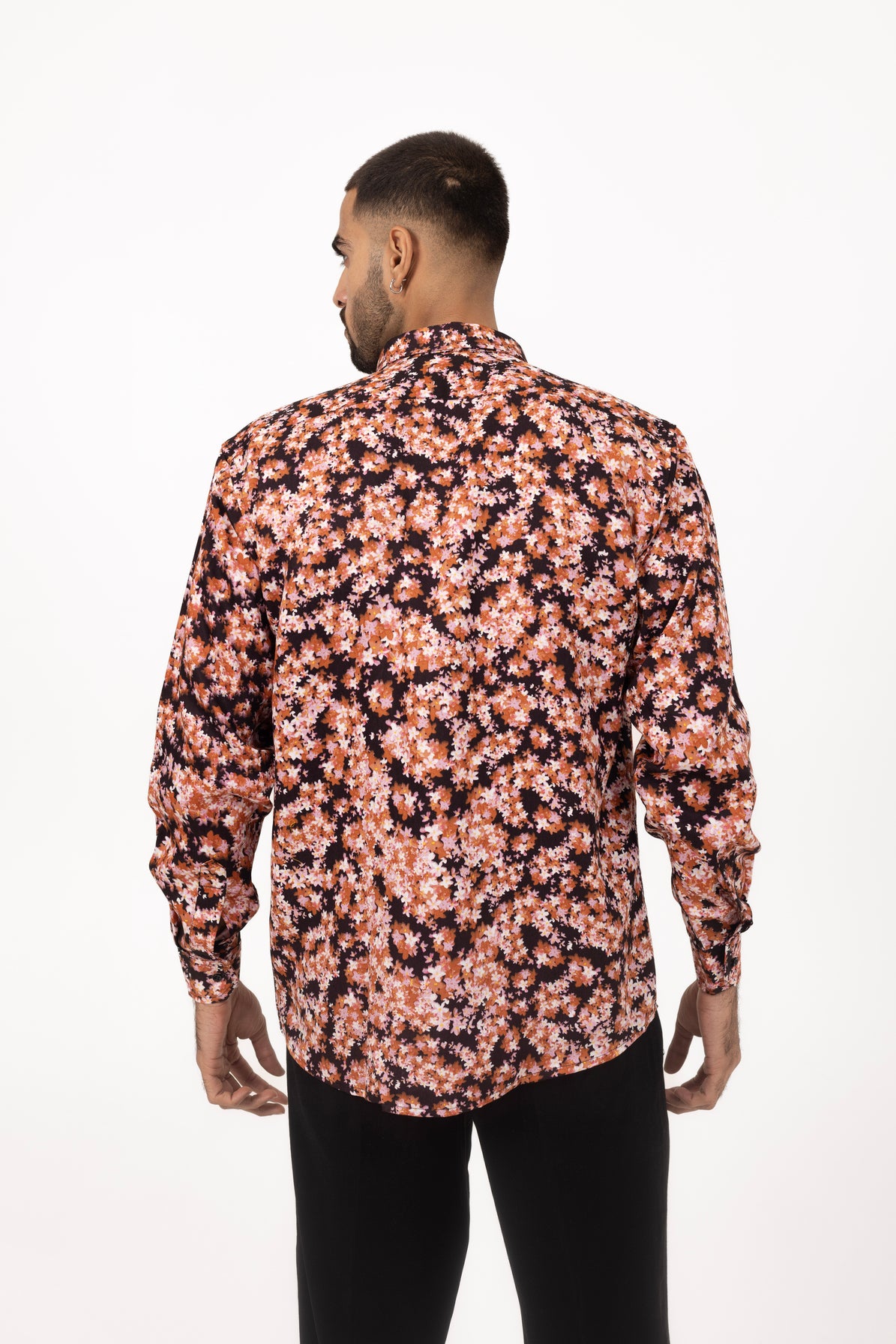 Sakura Printed Shirt in Cotton