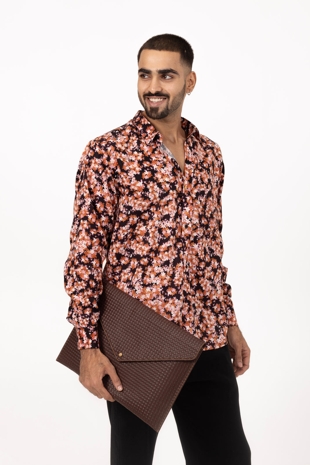 Sakura Printed Shirt in Cotton