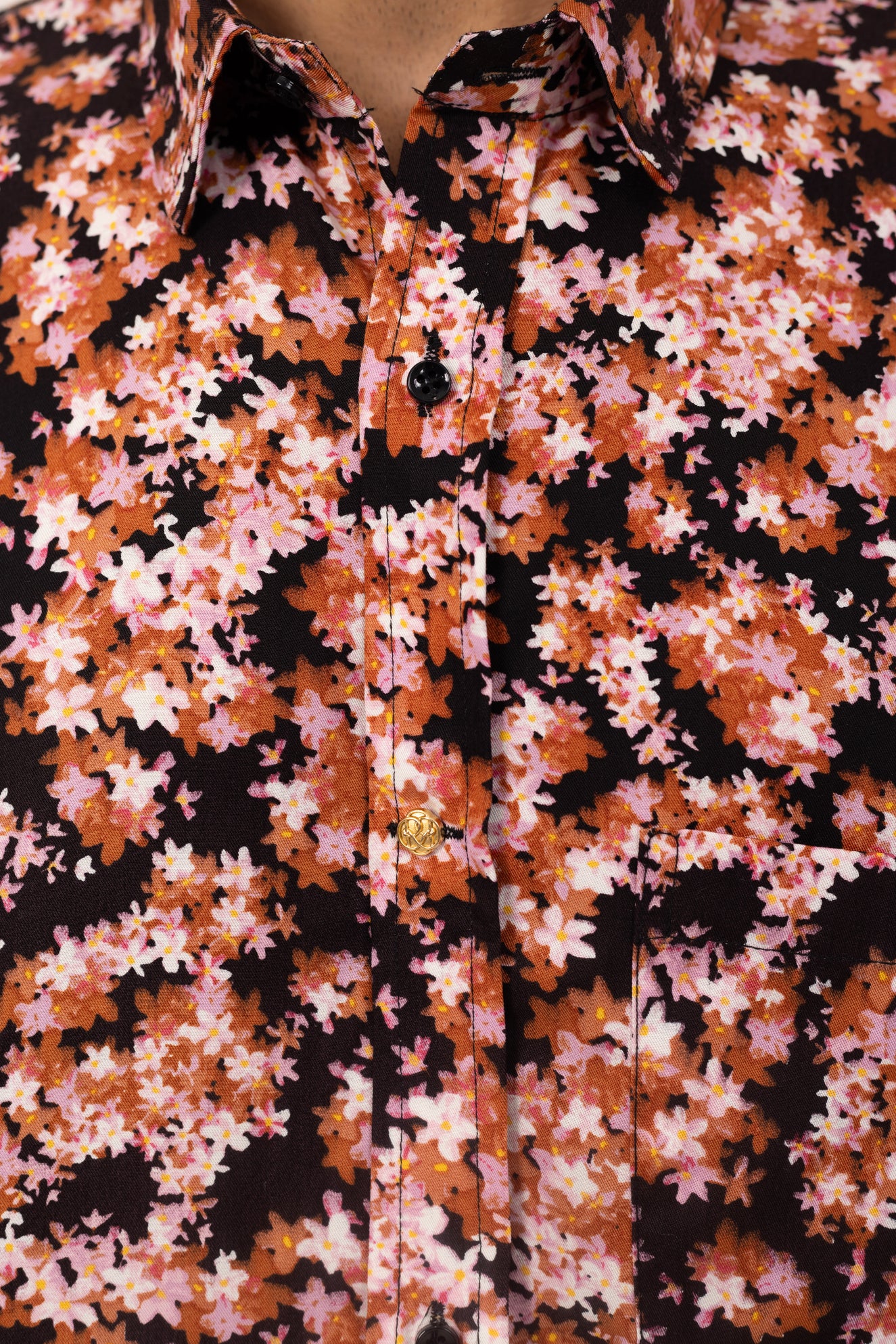 Sakura Printed Shirt in Cotton