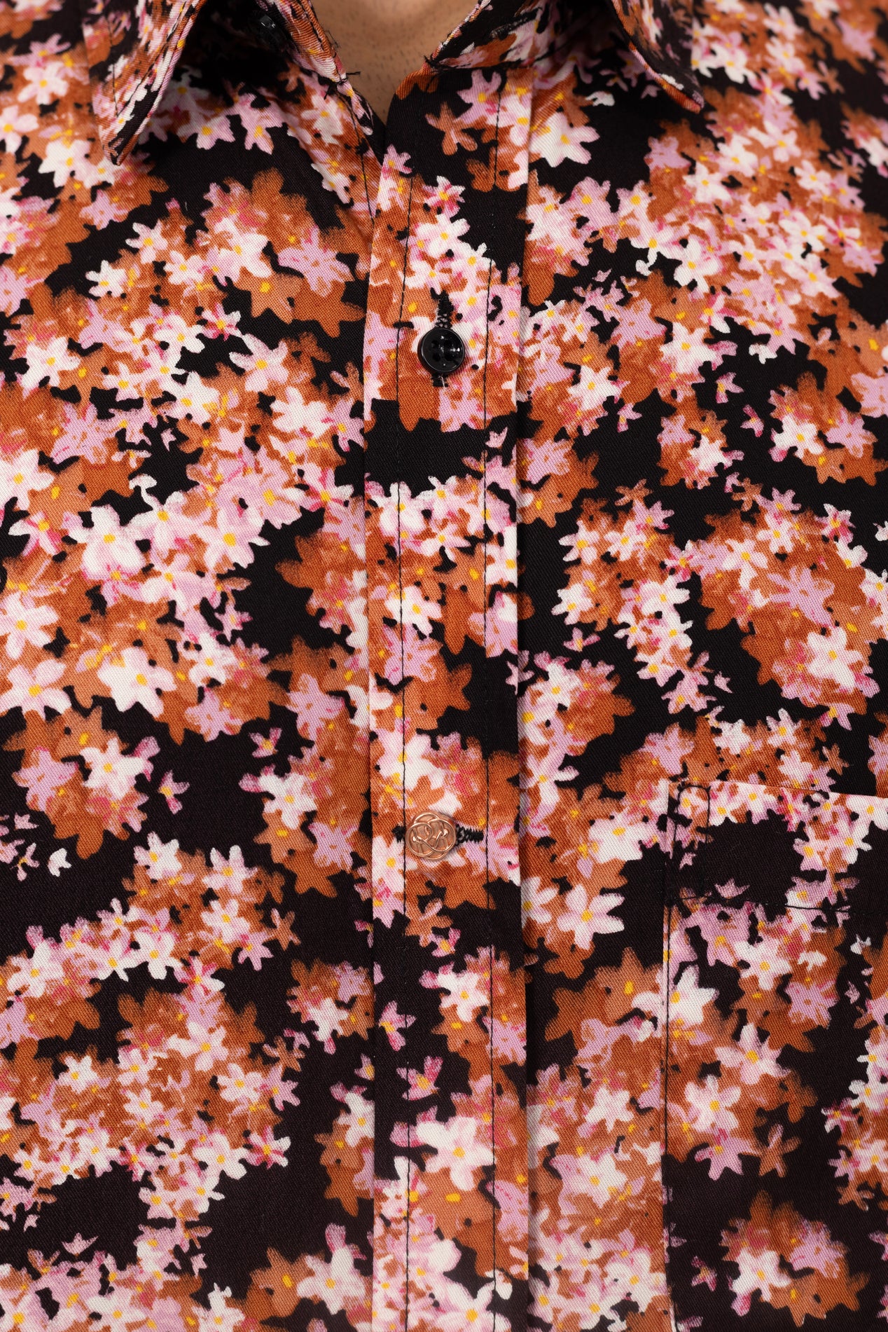 Sakura Printed Shirt in Cotton