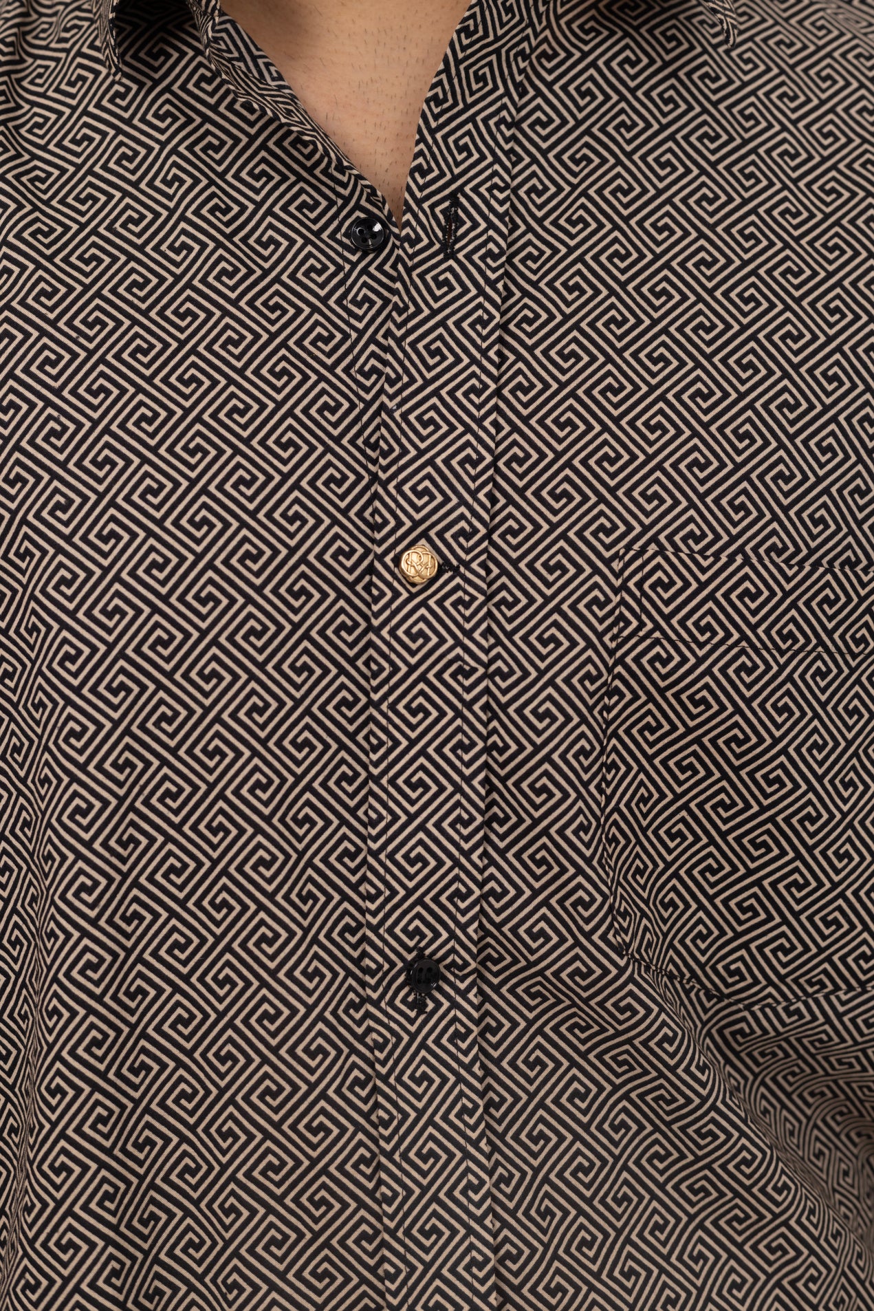 Hermosa Printed Shirt in Cotton