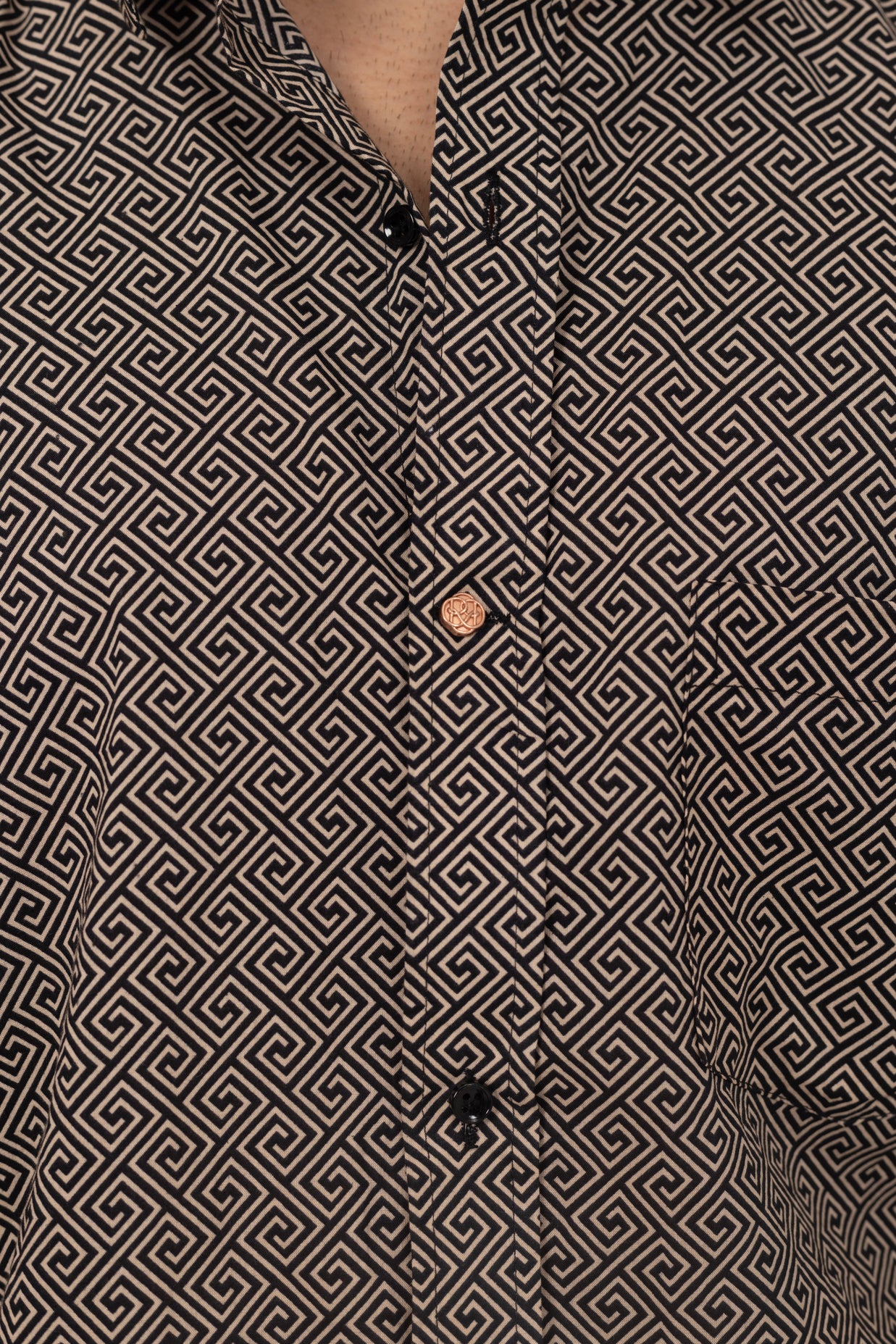 Hermosa Printed Shirt in Cotton