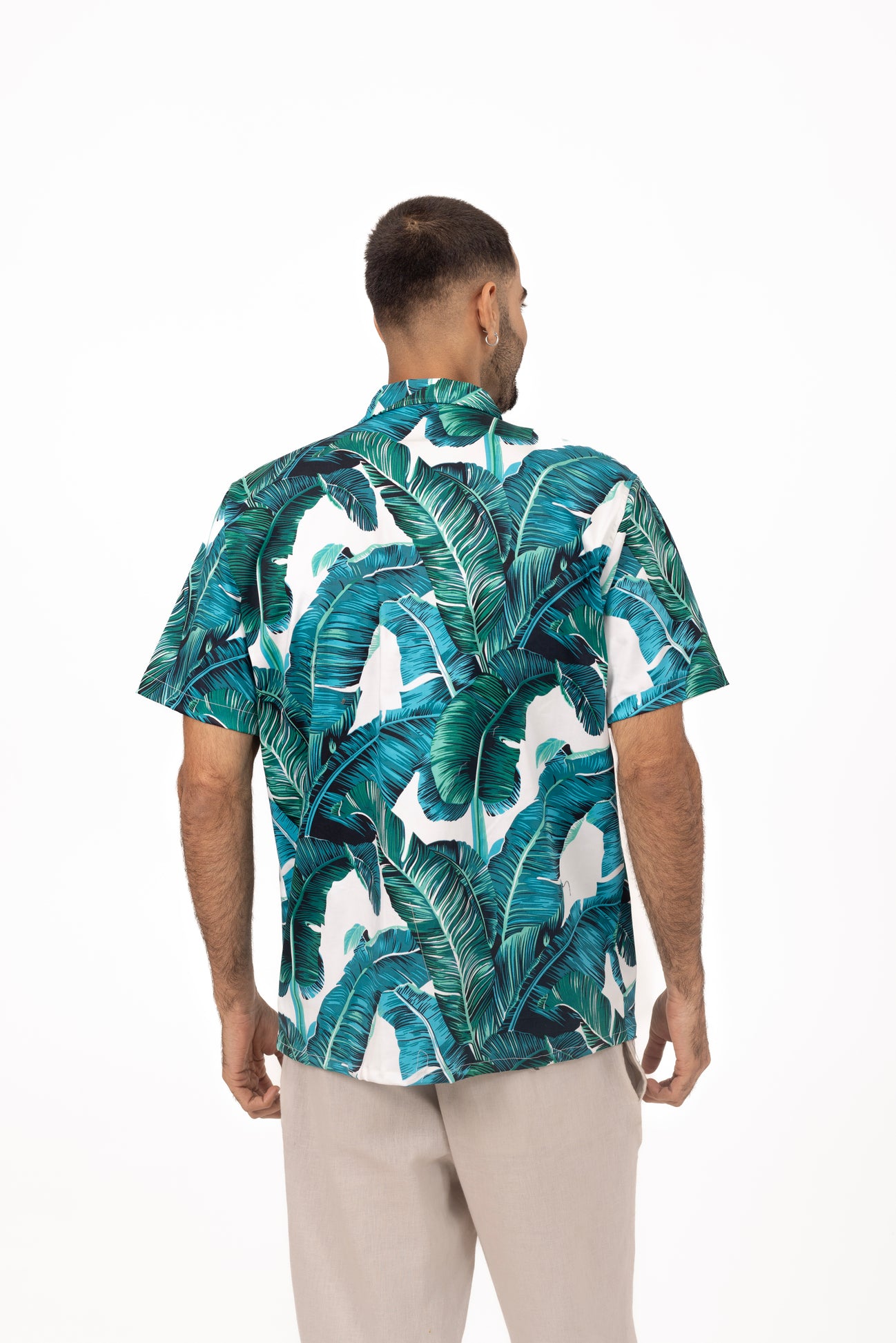 Palm Springs Printed Shirt in Cotton