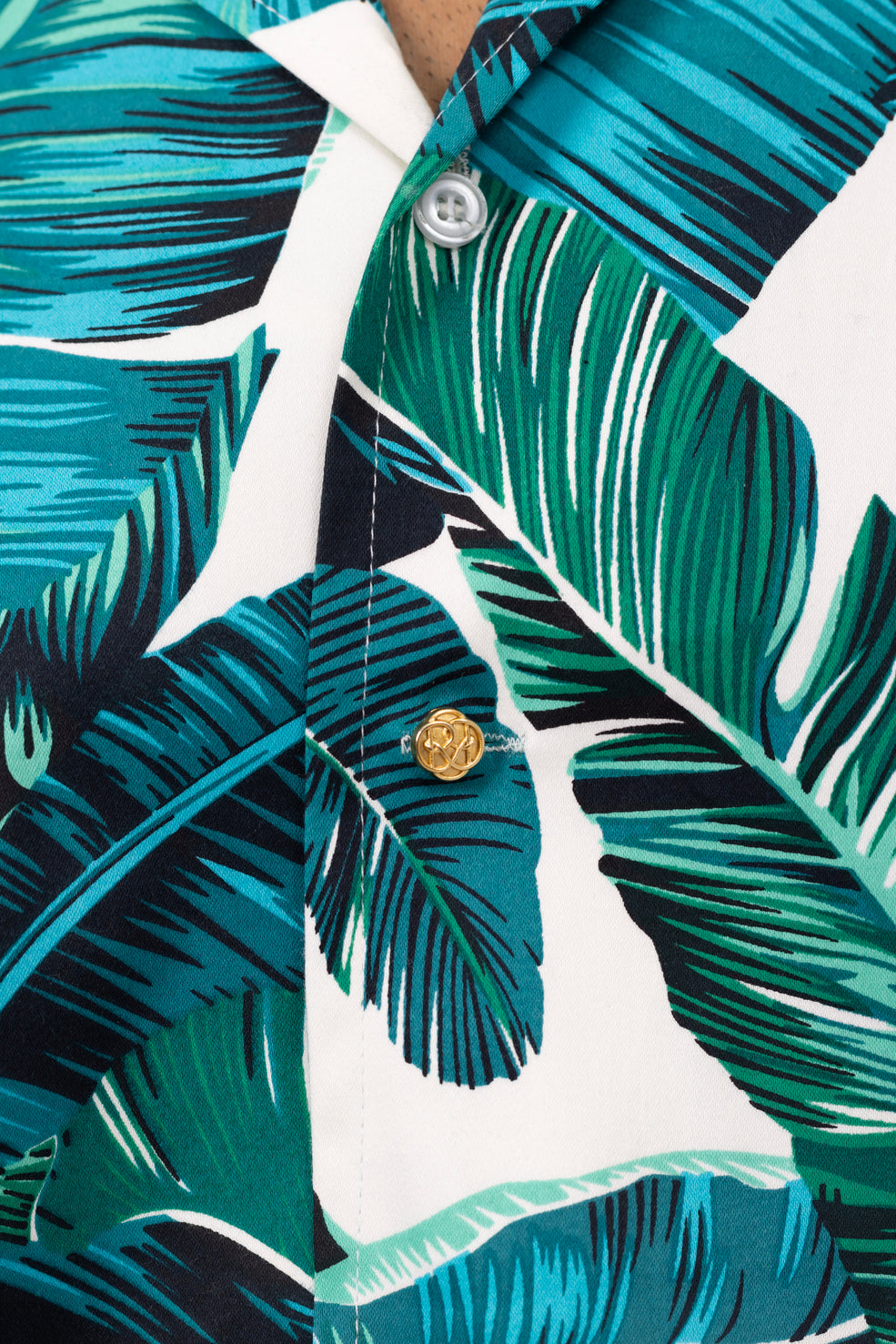 Palm Springs Printed Shirt in Cotton