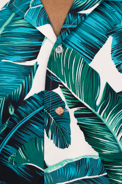 Palm Springs Printed Shirt in Cotton