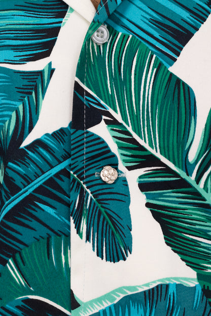 Palm Springs Printed Shirt in Cotton