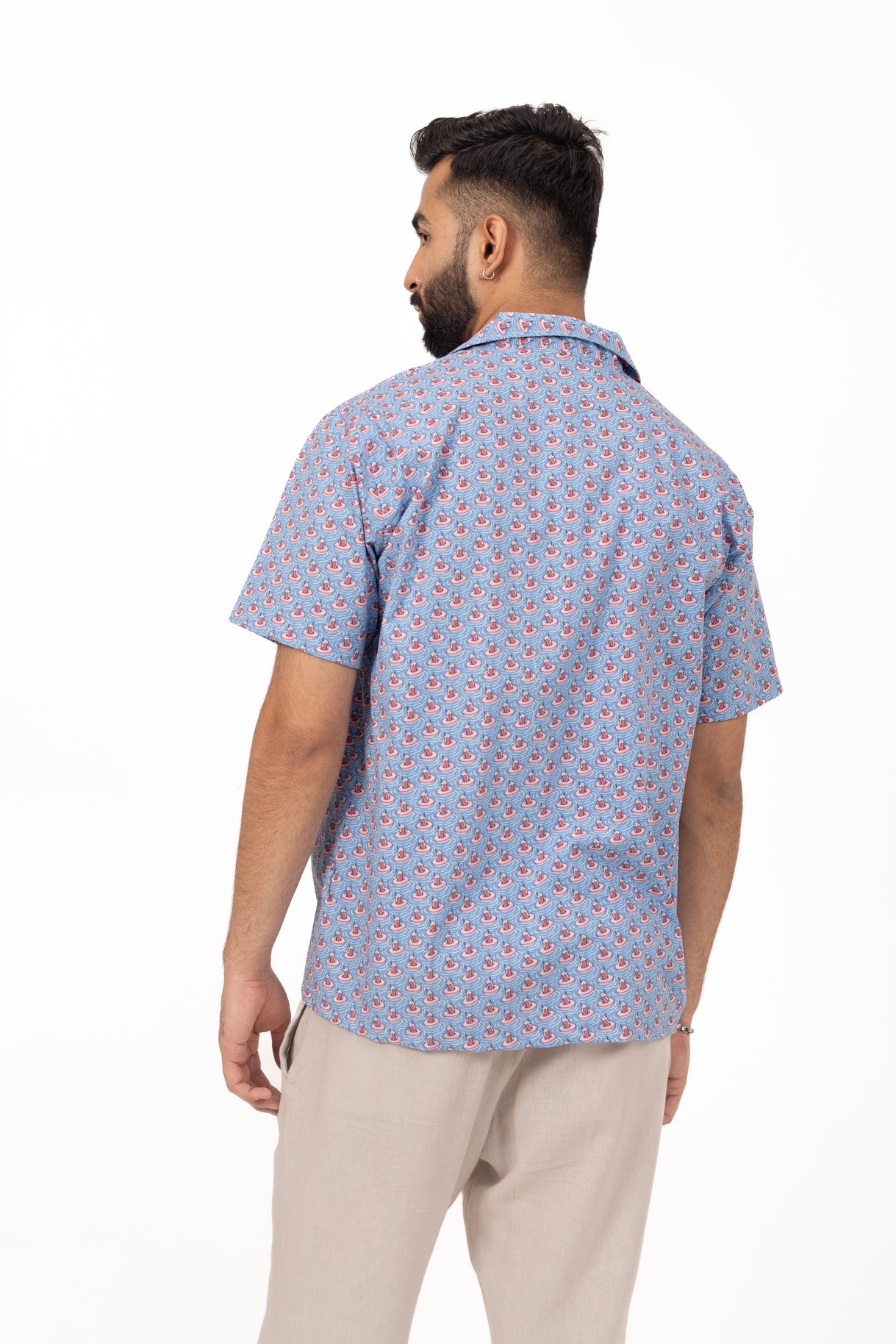 Drunk Pool Printed Shirt in Cotton