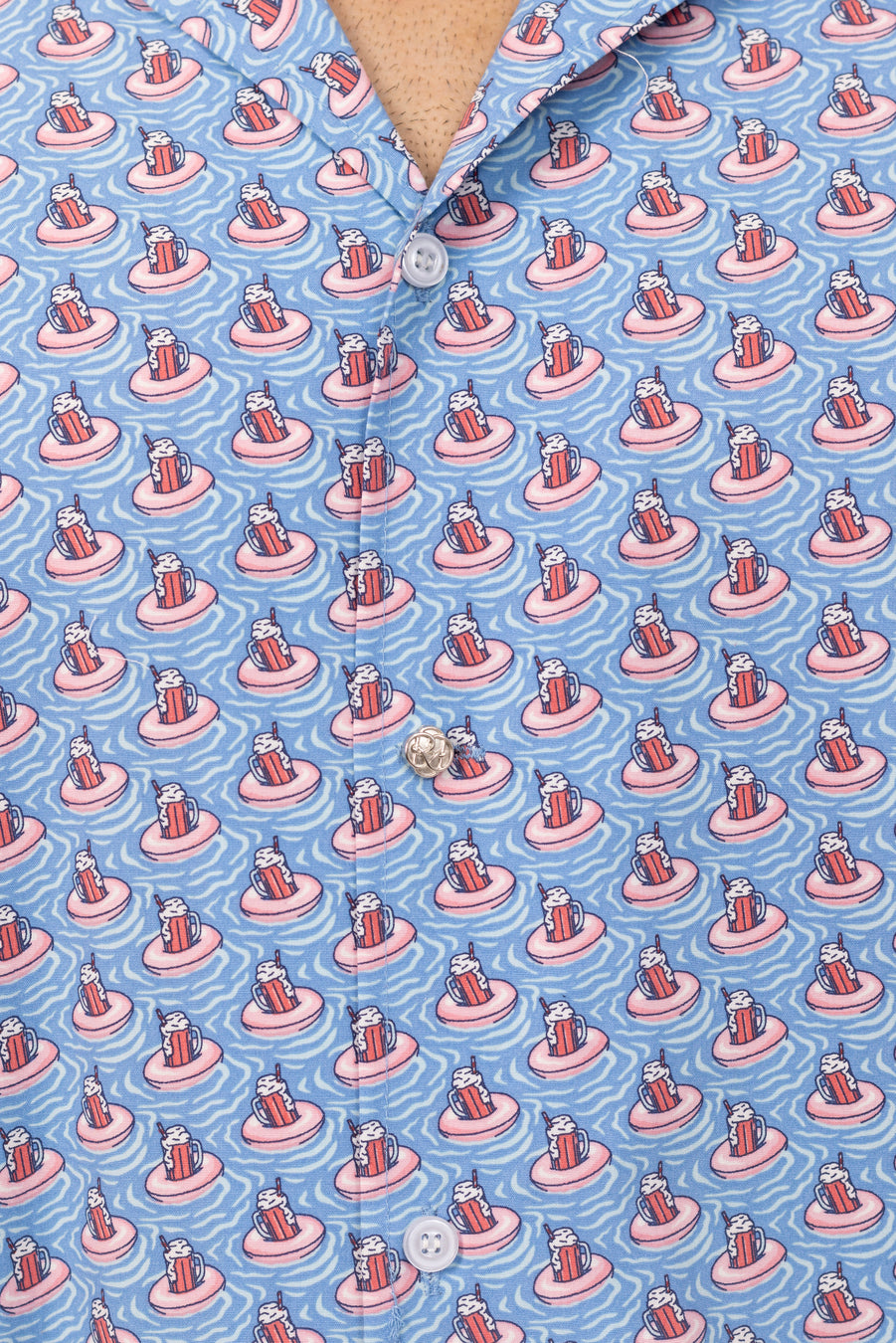 Drunk Pool Printed Shirt in Cotton