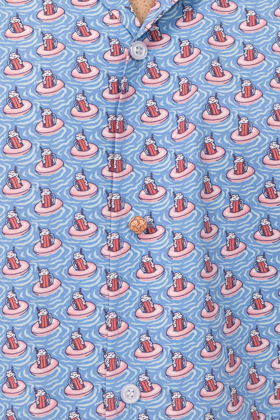 Drunk Pool Printed Shirt in Cotton