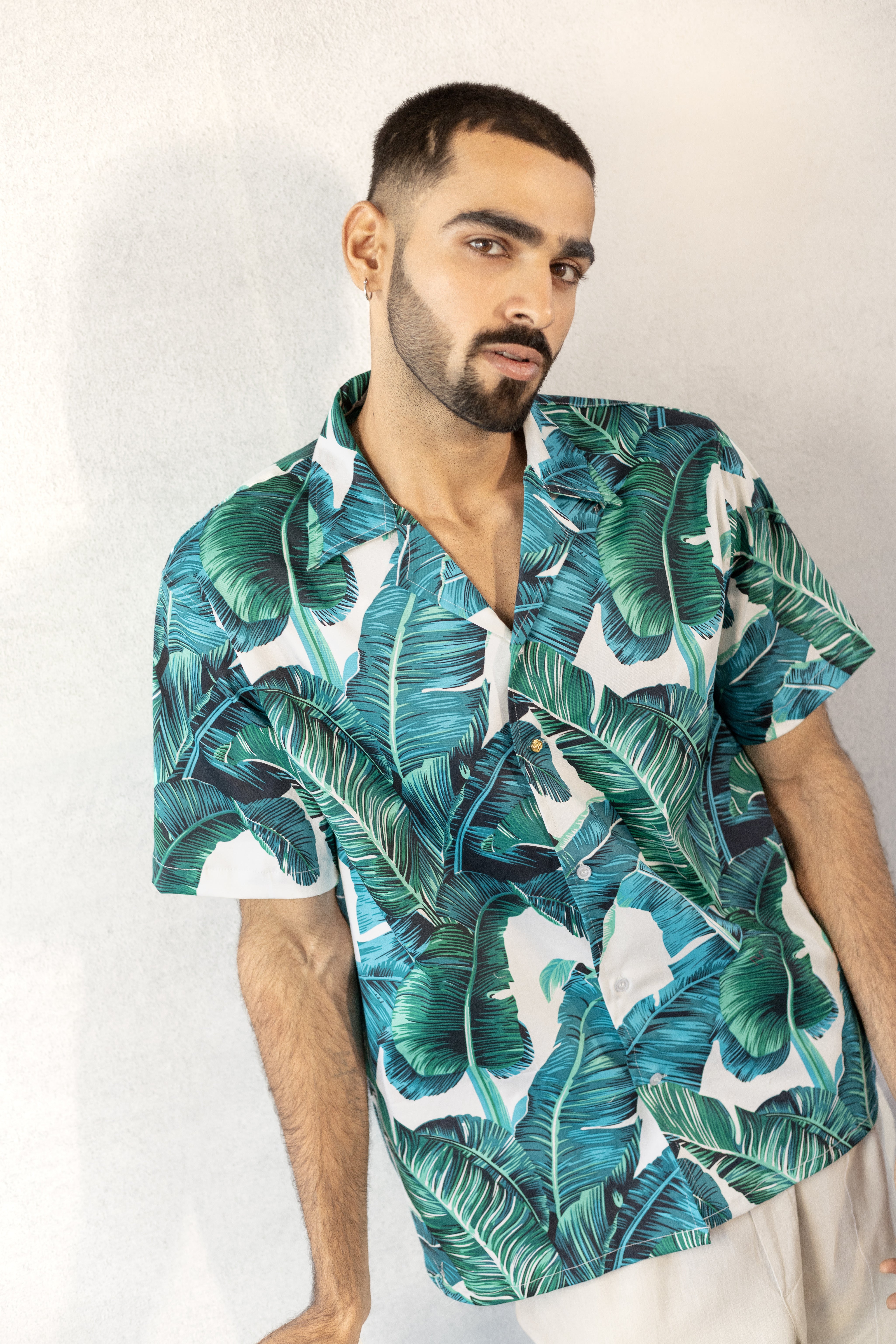 Palm Springs Printed Shirt in Cotton